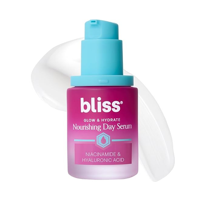 Bliss Glow & Hydrate Serum – Niacinamide + Hyaluronic Acid Face Serum with Vitamin E – Hydrat... | Amazon (US)