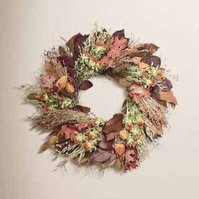 22" Handcrafted Salal Leaf Wreath | Wayfair North America