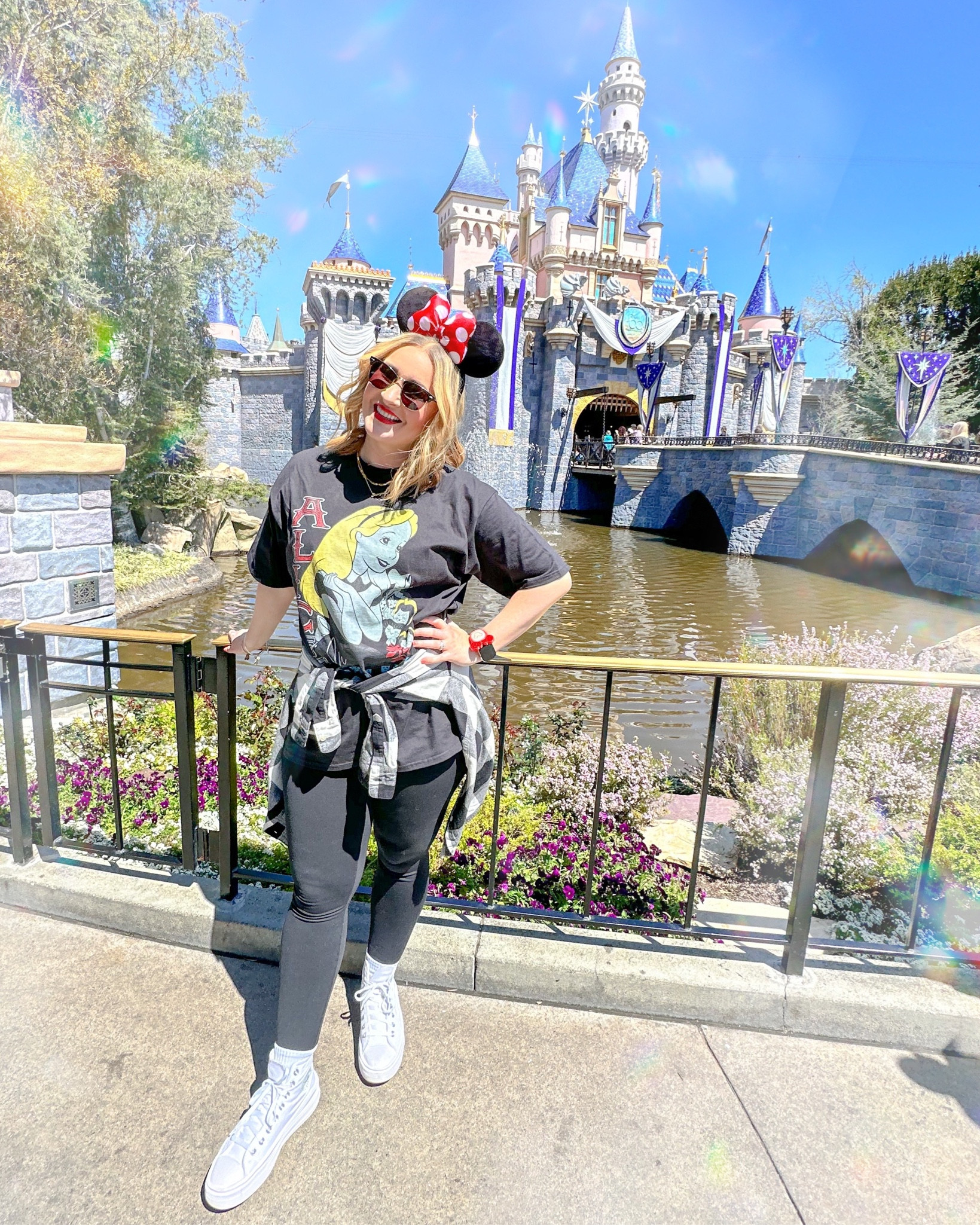 Love this Alice in Wonderland Shirt from
Amazon! Paired it with my favorite black leggings and white sneakers ❤️ It was the perfect spring Disney outfit for the parks! 
Amazon Style
Disney Amazon
Disney Shirt
Disney Outfit

#LTKSeasonal #LTKunder50 #LTKstyletip