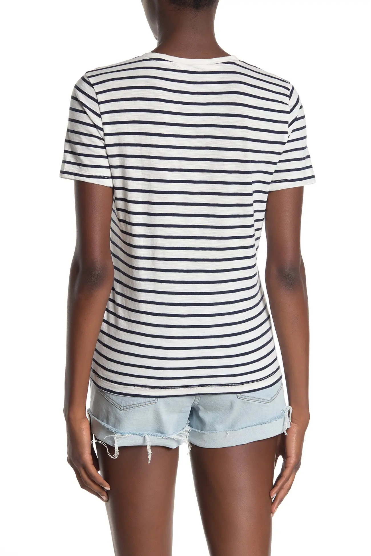 Madewell | Theresa Striped V-Neck T-Shirt | Nordstrom Rack | Nordstrom Rack