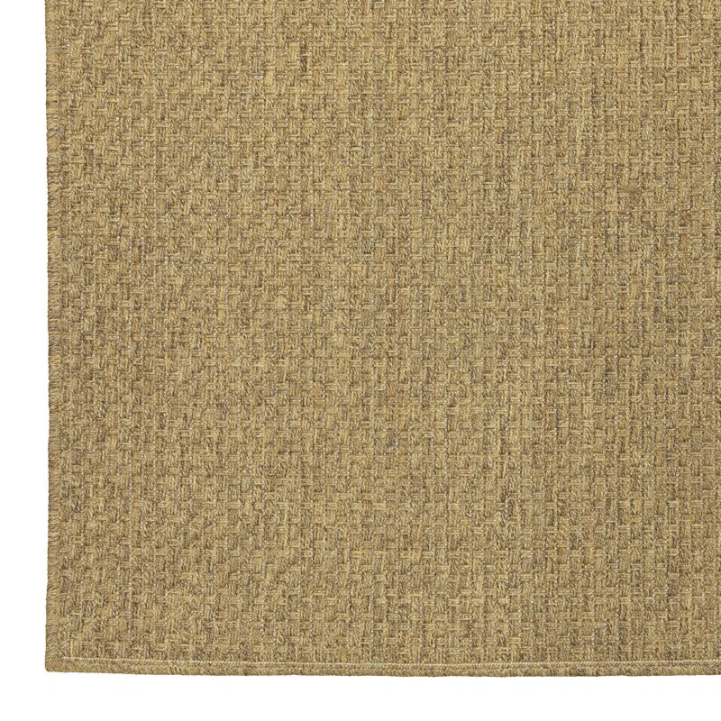 Wilkerson Indoor / Outdoor Area Rug in Tan/Light Brown | Wayfair North America