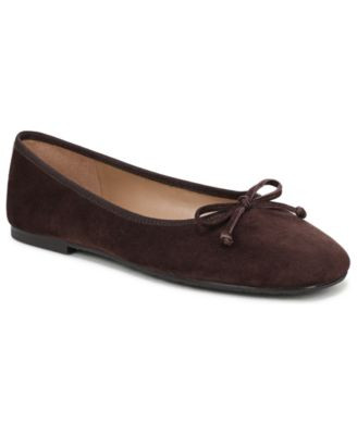 Sam Edelman Women's Alie Ballerina Flats - Cafe Noir | Macy's
