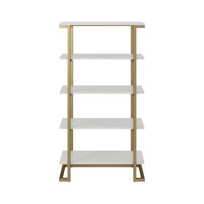 Camila 5 Shelf Bookcase - CosmoLiving by Cosmopolitan | Target