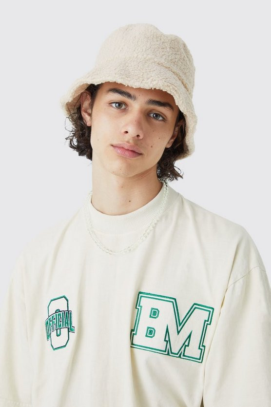 Borg Bucket Hat | boohooMAN (US & Canada)
