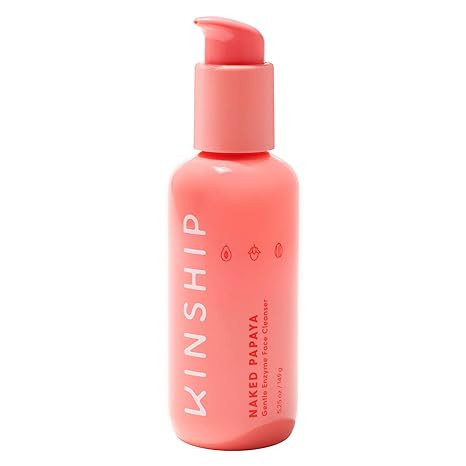 Kinship Naked Papaya Gentle Enzyme Face Cleanser - Hydrating and Softening Cream Facial Cleanser ... | Amazon (US)