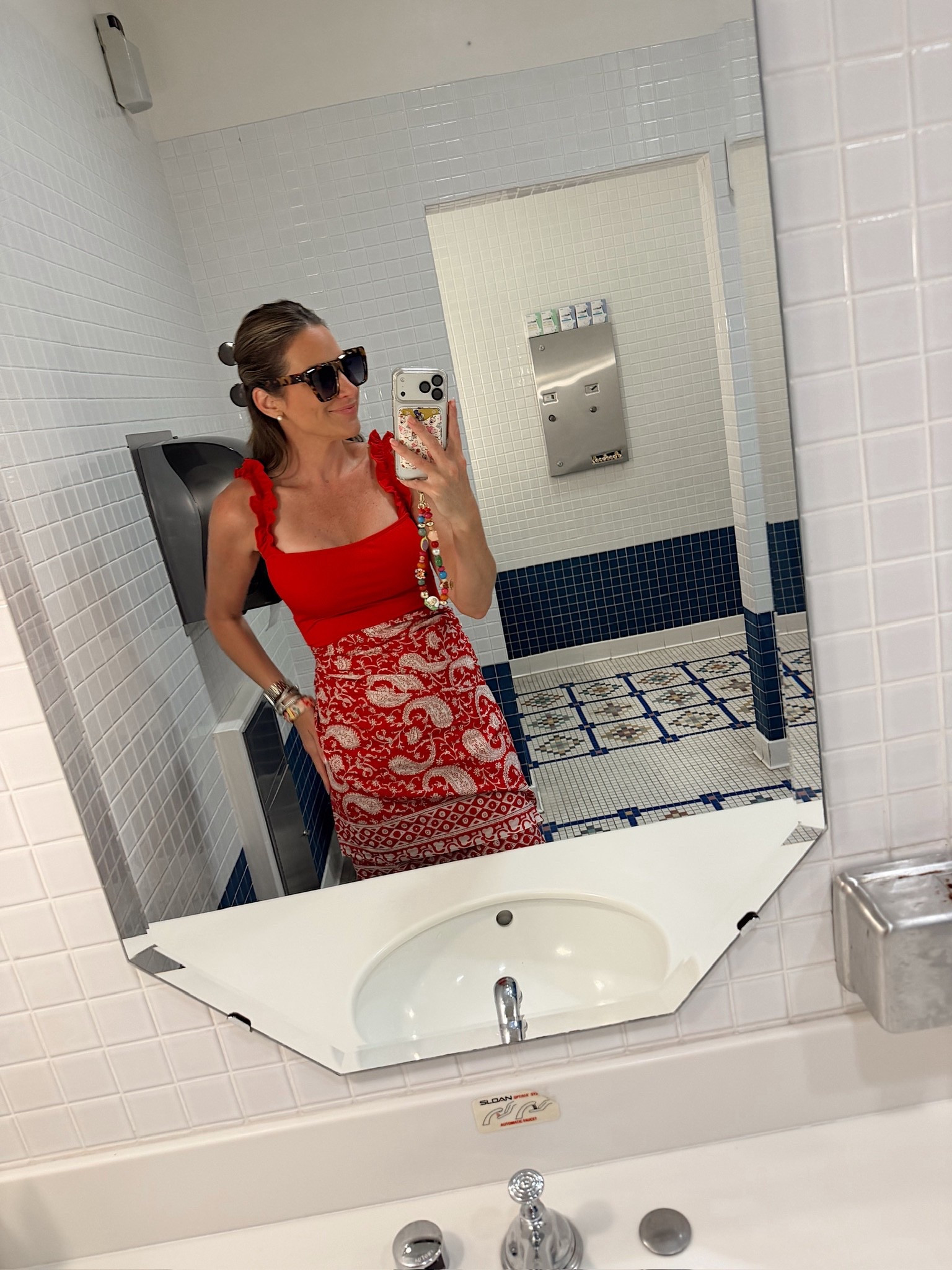 Disney resort pool day ootd! In a medium swimsuit, sarong and accessories - fits tts. 

#LTKootd #LTKTravel #LTKSwim