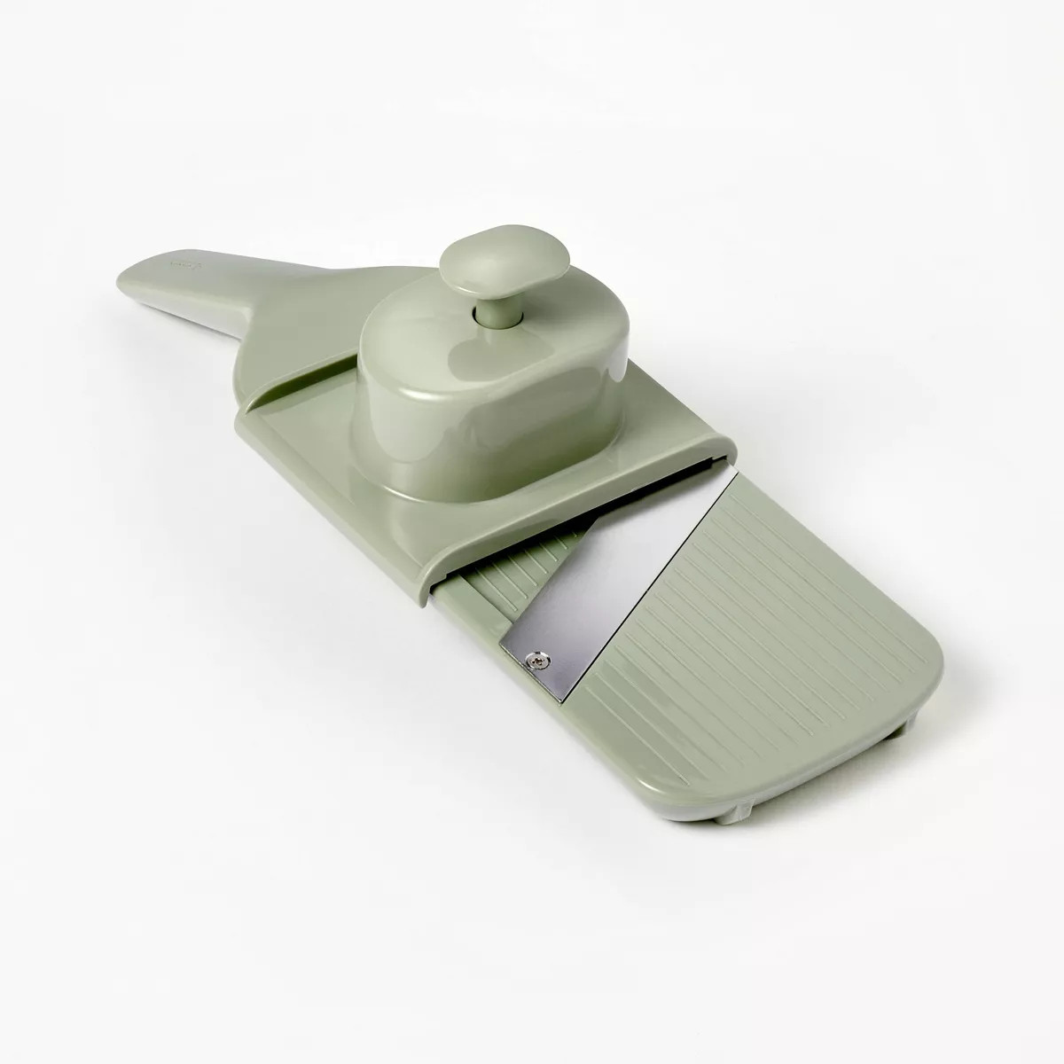 Hand Held Mandoline Green - Figmint™: Stainless Steel Cucumber Slicer, Dishwasher-Safe Kitchen ... | Target