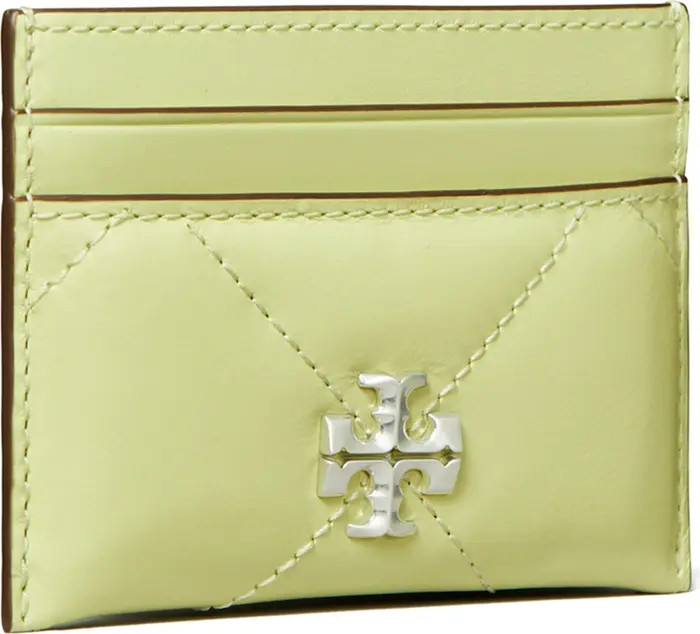 Kira Diamond Quilted Leather Card Case | Nordstrom