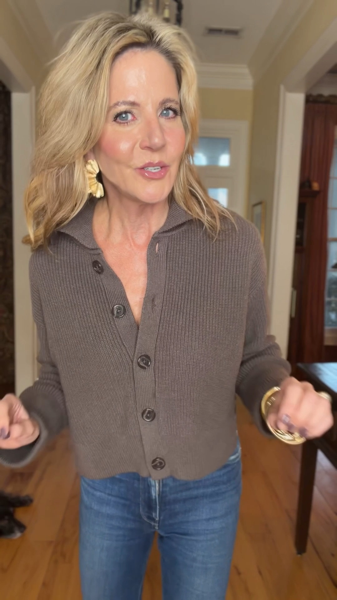 I have been living in this cardigan!  So cute & comes in other colors. I’m in the XS.

@onequince #quincepartner

#LTKFindsUnder50 #LTKOver40 #LTKootd