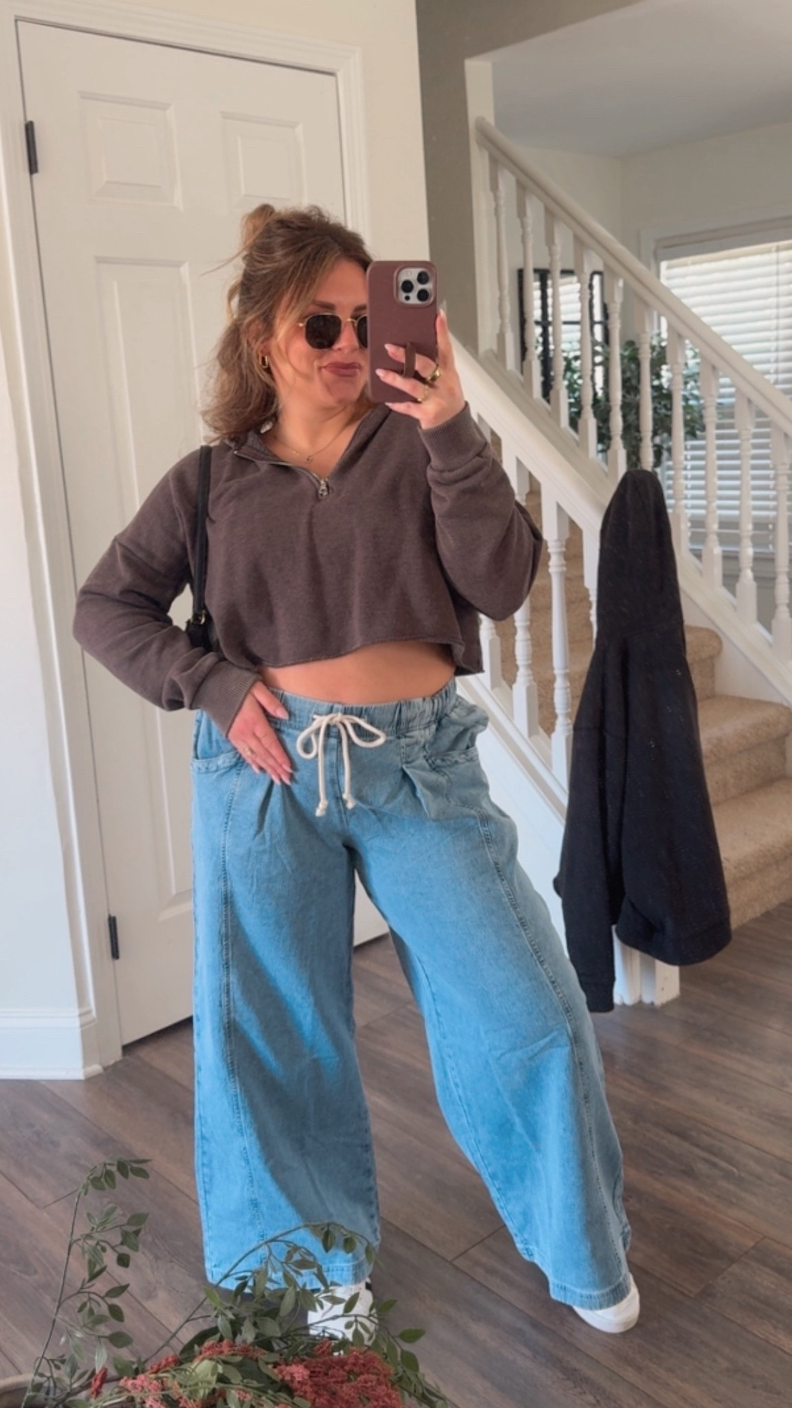drawstring jeans are my new personality👖🤰🏼✨

#LTKBump #LTKootd #LTKSpringSale