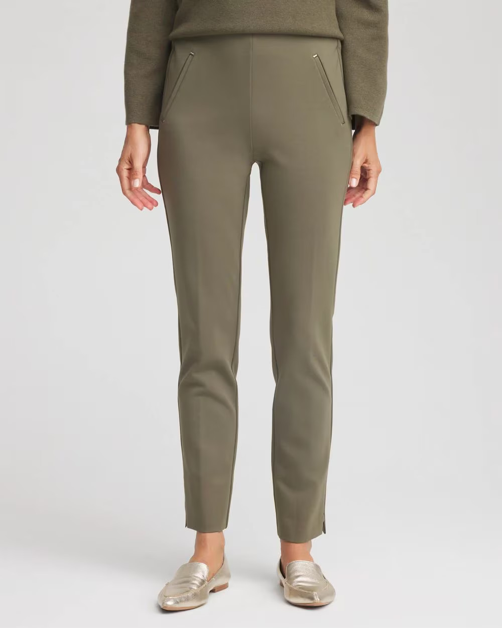 Juliet Slim Trim Detail Ankle Pants | Chico's