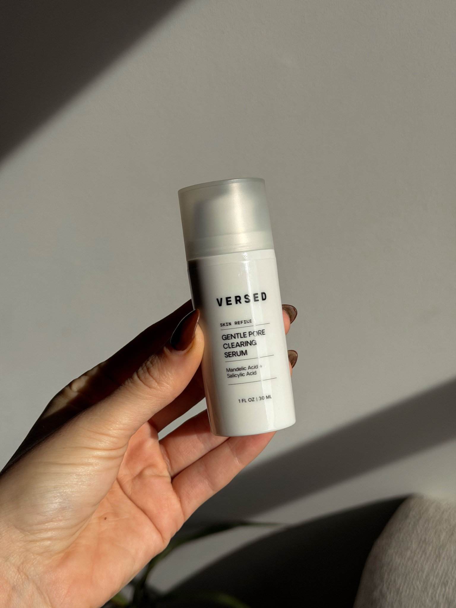 new Versed product! gently exfoliates and hydrates skin to deliver glass skin overnight. Mandelic and salicylic acids work together to smooth texture, refine pores, and help to clarify skin without breaking your barrier !! 

#LTKBeauty #LTKSeasonal #LTKmorningroutine