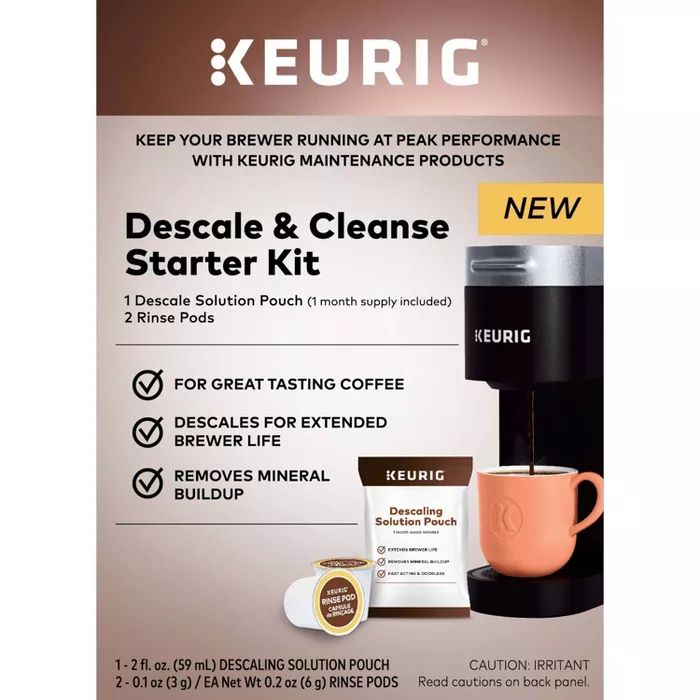 Keurig Descale and Cleanse Starter Kit | Target