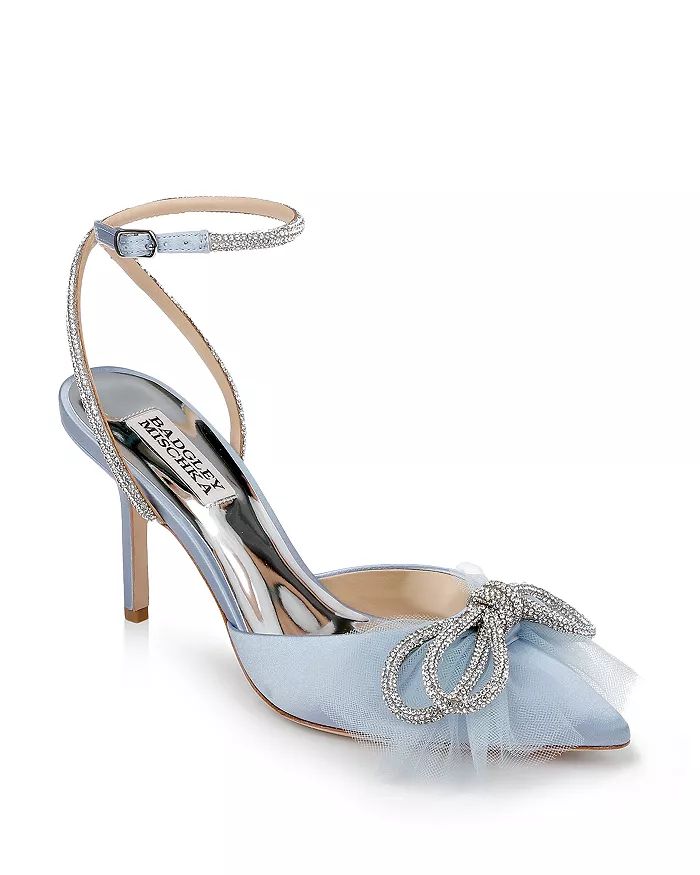 Badgley Mischka Women's Sacred Embellished Ankle Strap Pumps Back to Results -  Shoes - Bloomingd... | Bloomingdale's (US)