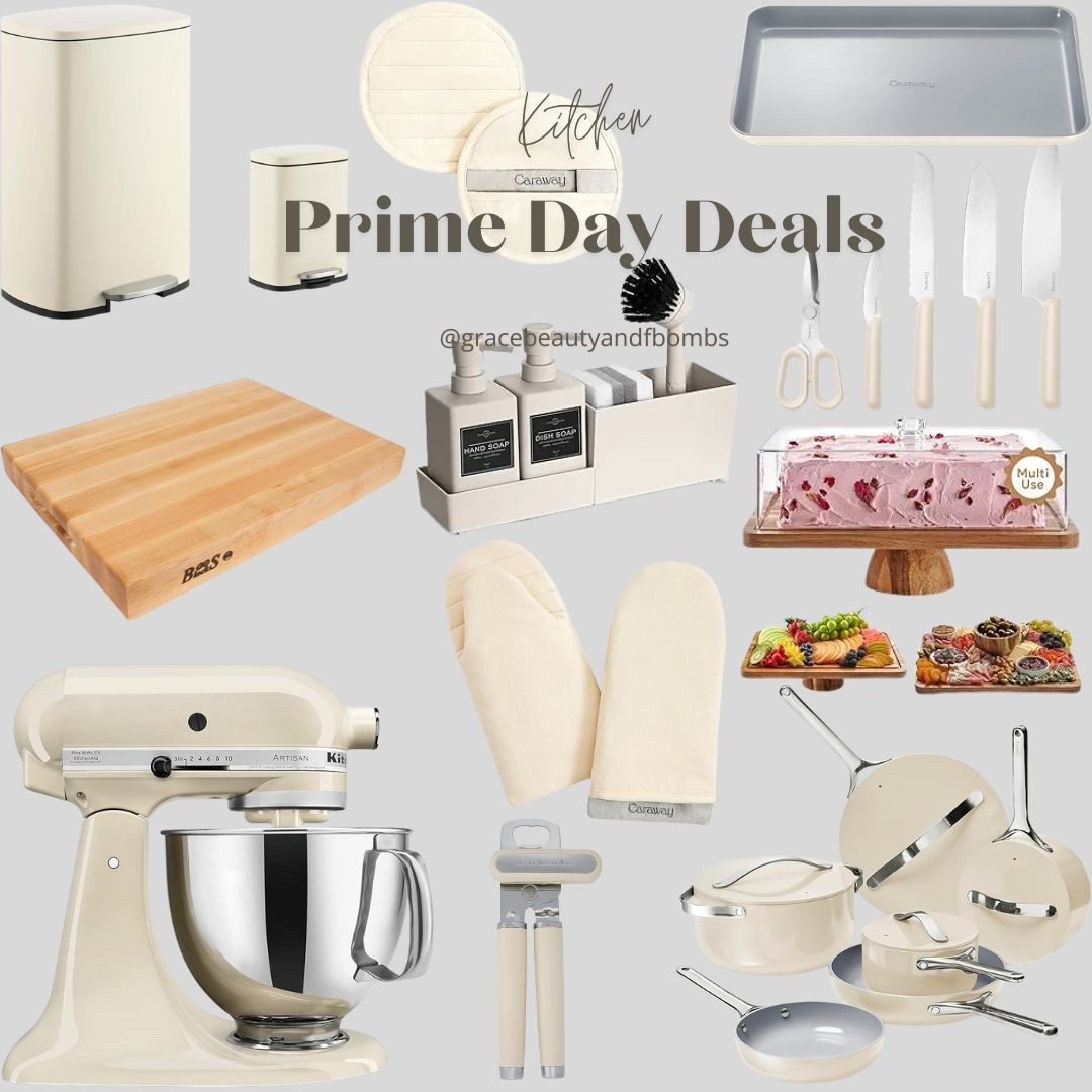 Prime Day Deals - kitchen 

#amazonprimedays #primeday #primedaydeals #caraway #kitchenaid #johnboosboard #cakestand #greenpans 

#LTKSaleAlert #LTKStyleTip #LTKHome