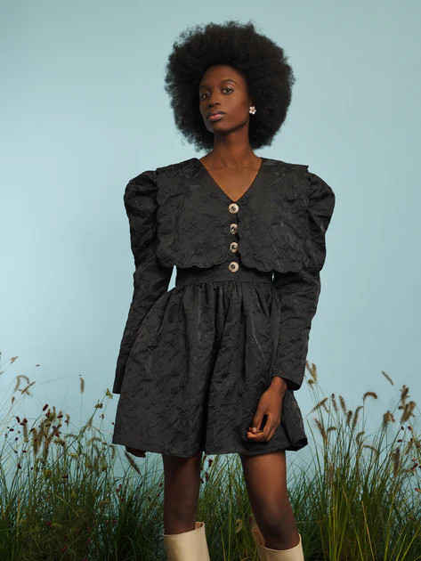 Grange Scallop Mini Dress | Sister Jane (UK)