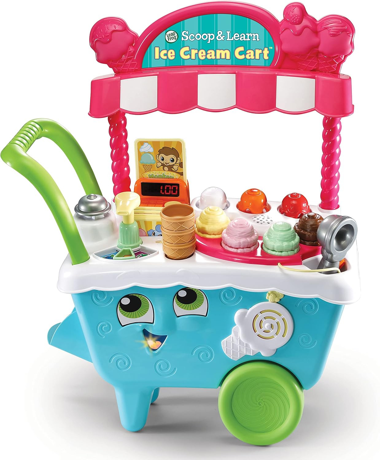 VTech LeapFrog 600703 Scoop & Learn Pretend Toddler Toy for Role Play Food and Magic Ice Cream Sc... | Amazon (UK)