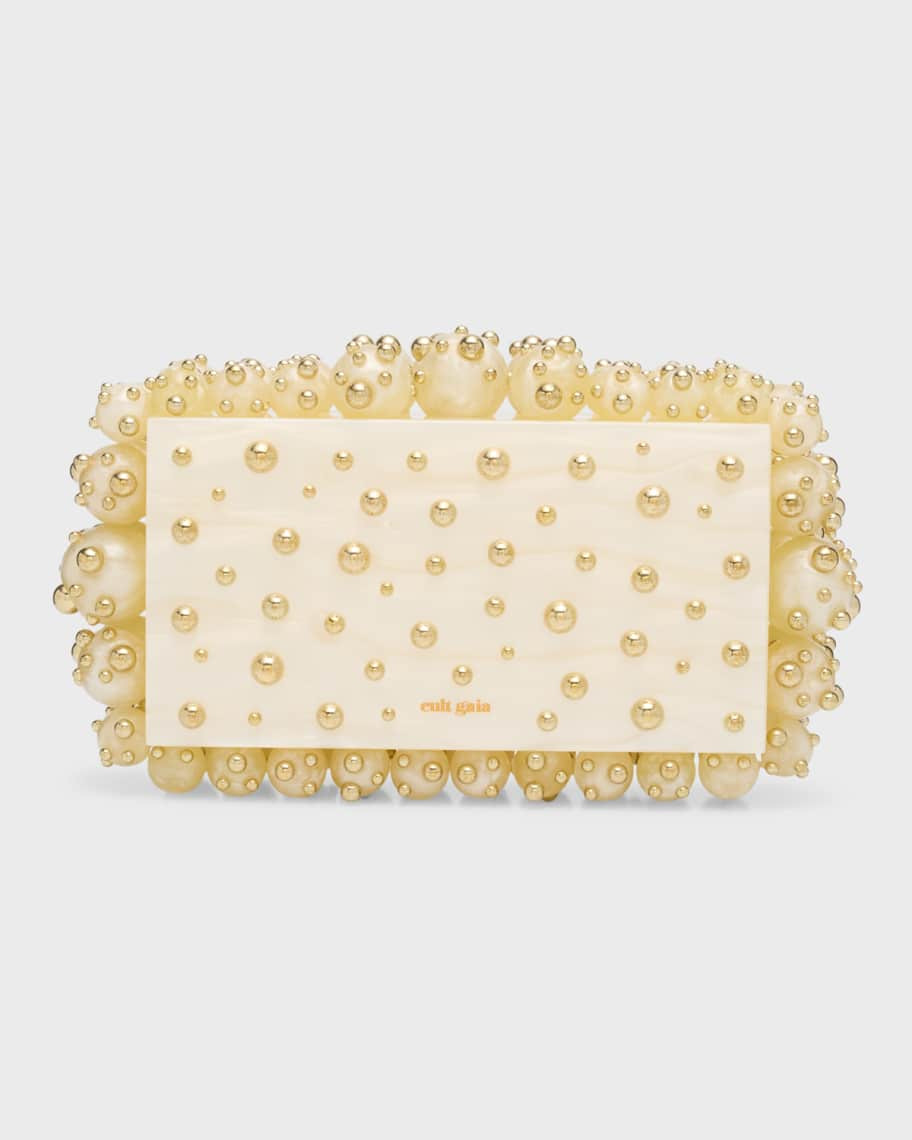 Cult Gaia Eos Beaded Clutch Bag | Neiman Marcus