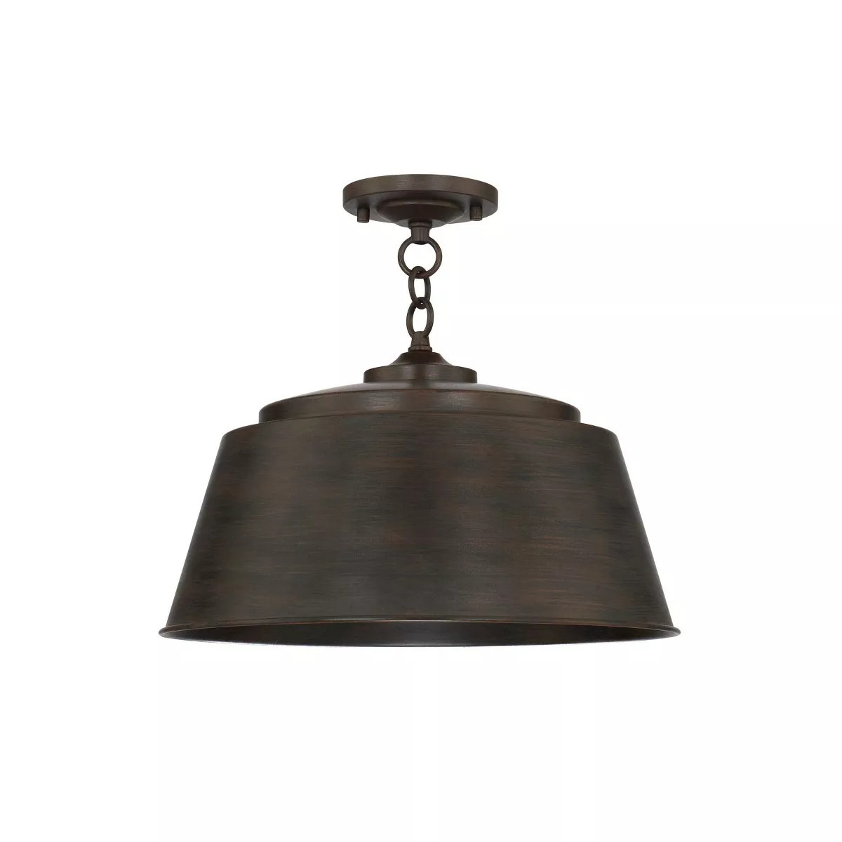 Capital Lighting Tybee 1 - Light Semi-Flush Mount in  Nordic Grey | Target