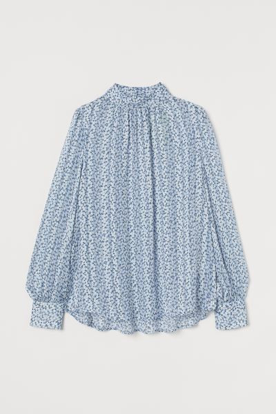 Wide blouse | H&M (UK, MY, IN, SG, PH, TW, HK)