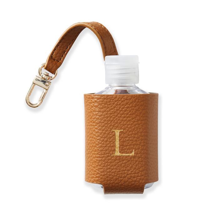 Pebbled Vegan Leather Hand Sanitizer Case | Mark and Graham