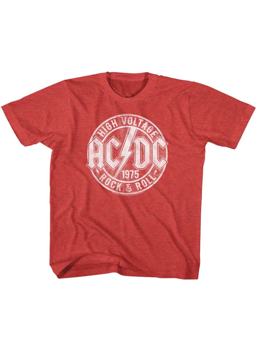 ACDC Heavy Metal Rock Band High Voltage Rock & Roll Vintage Toddler T-Shirt Tee | Walmart (US)