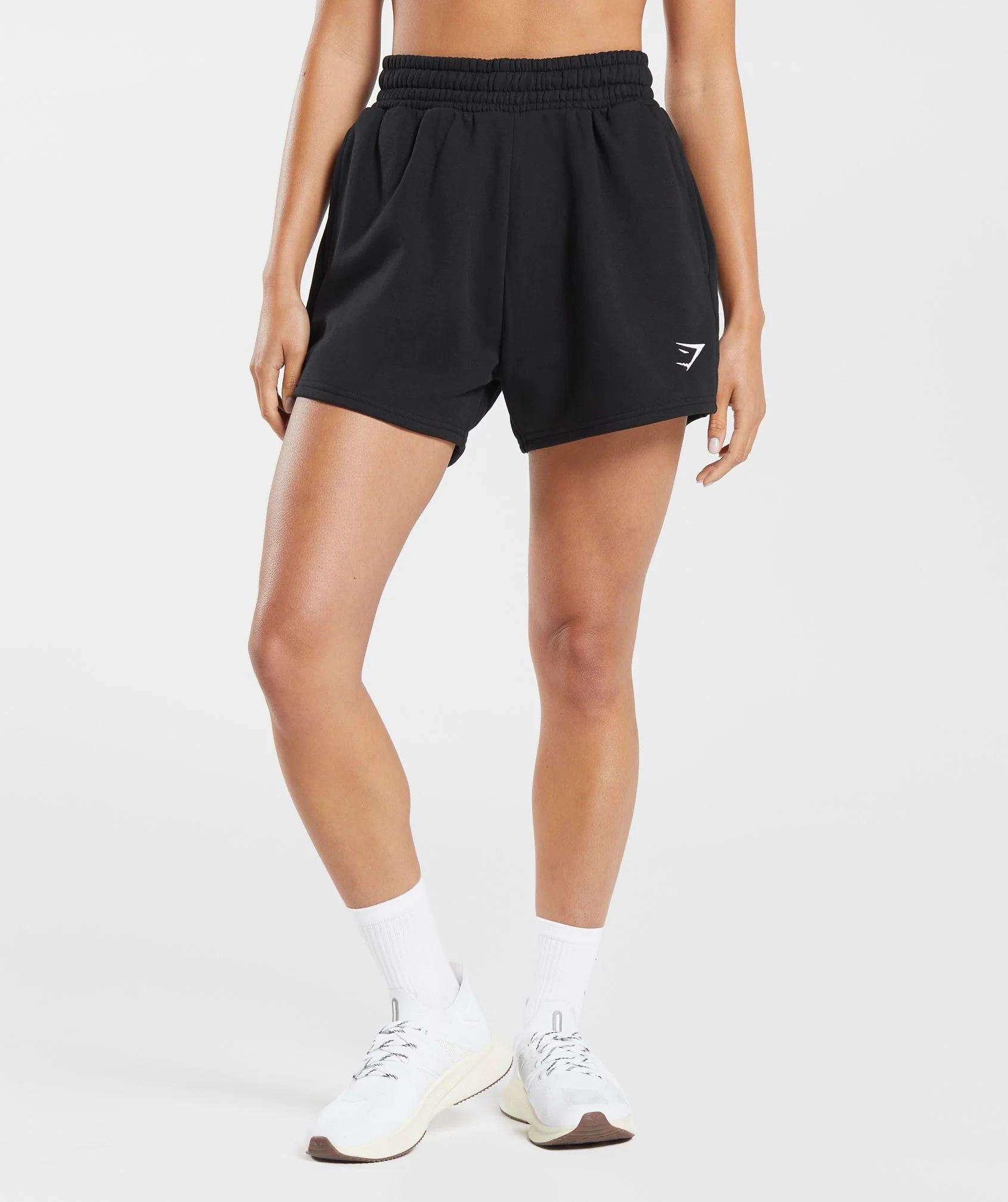 Training Fleece Shorts Black | Gymshark US