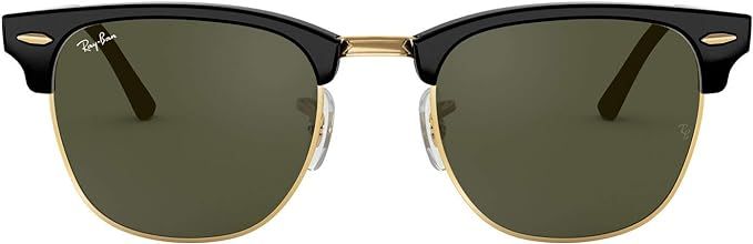 Ray-Ban RB3016 Clubmaster Square Sunglasses | Amazon (US)