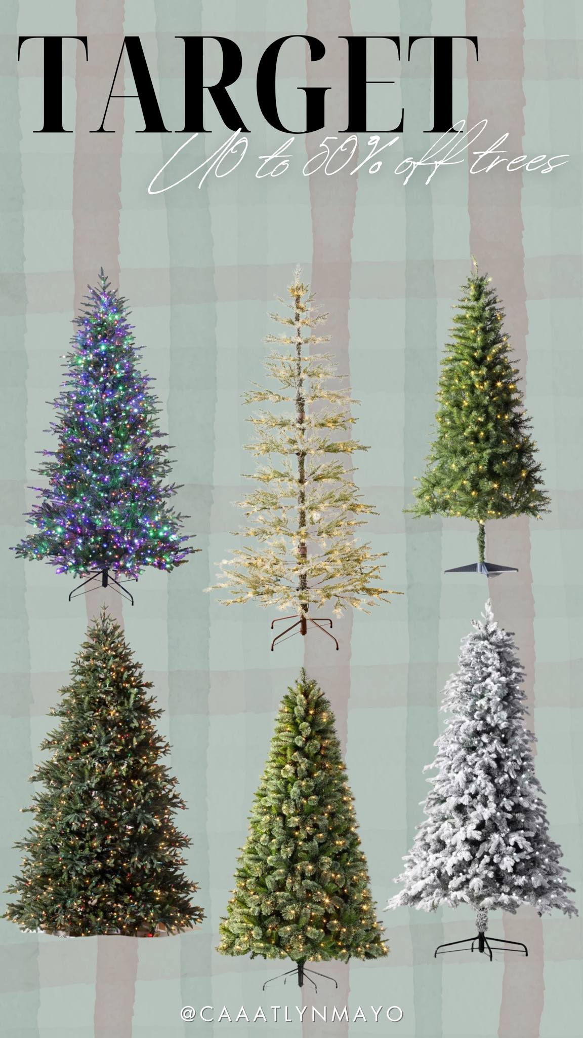 Target daily Deals: Christmas trees are up to 50% off!! 

#LTKSeasonal #LTKSaleAlert #LTKHoliday