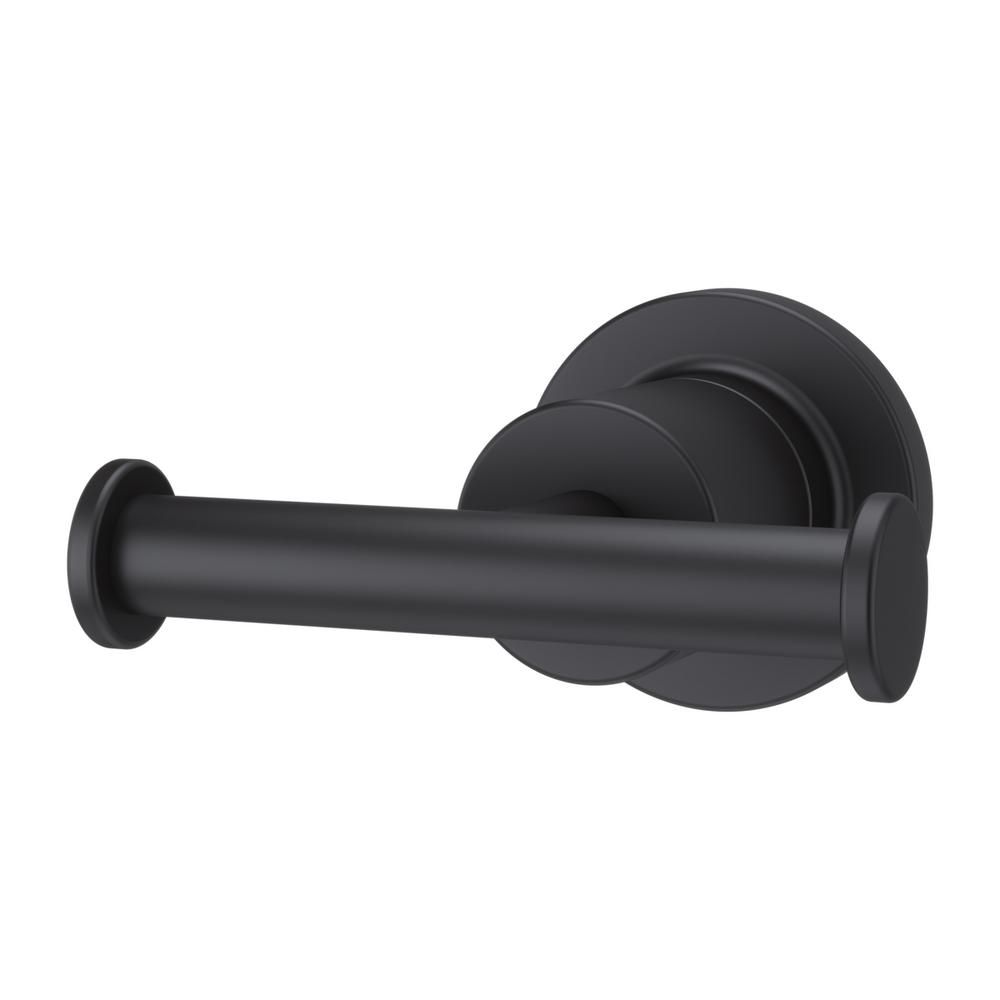 Pfister Contempra Double Robe Hook in Matte Black | The Home Depot
