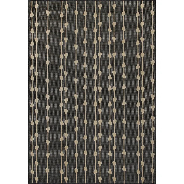 Leif Charcoal Indoor / Outdoor Area Rug | Wayfair Professional