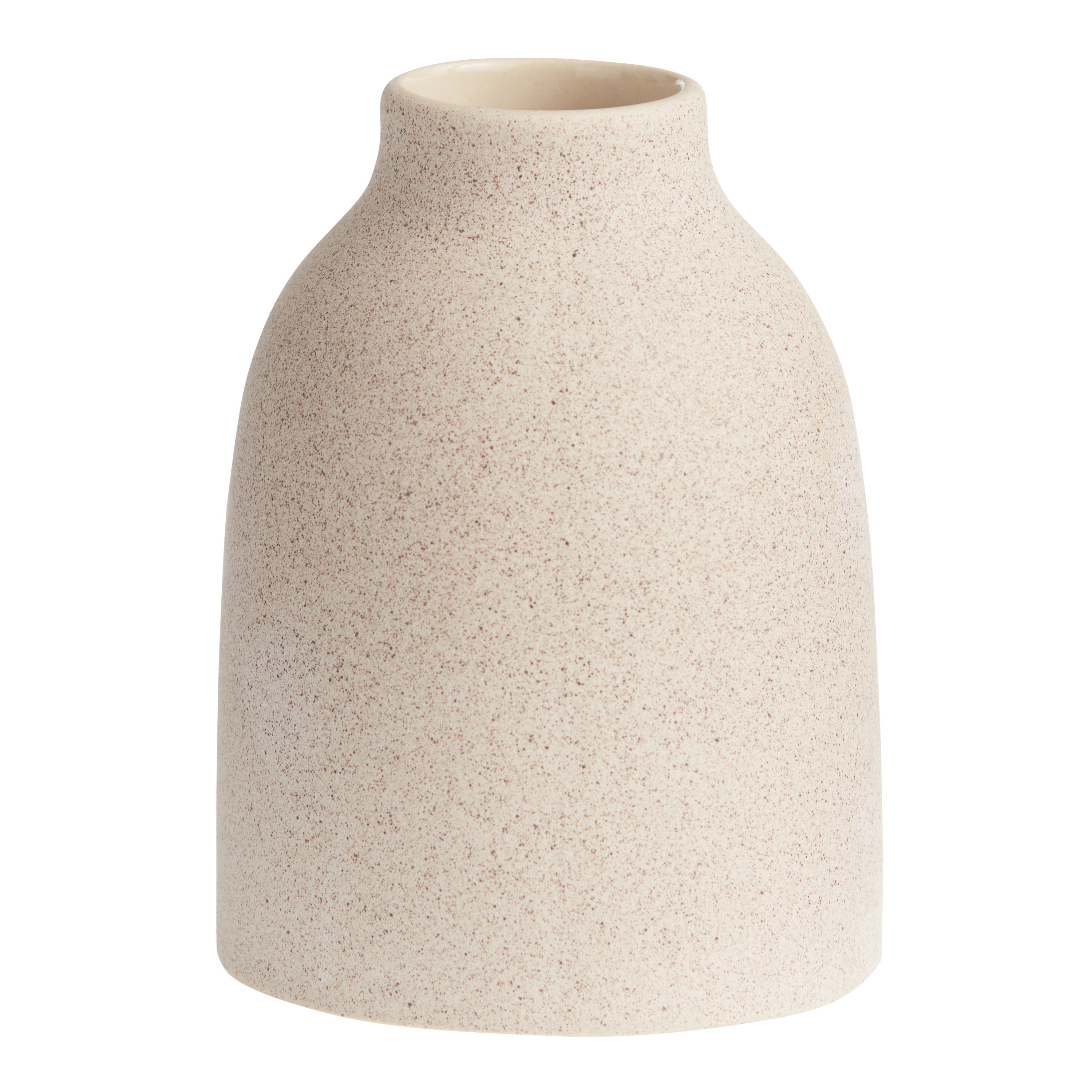Sand Ceramic Textured Bud Vase | World Market