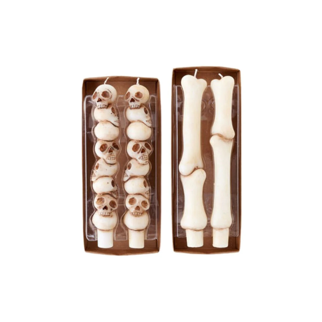 Stacked Halloween Taper Candles | Pink Antlers