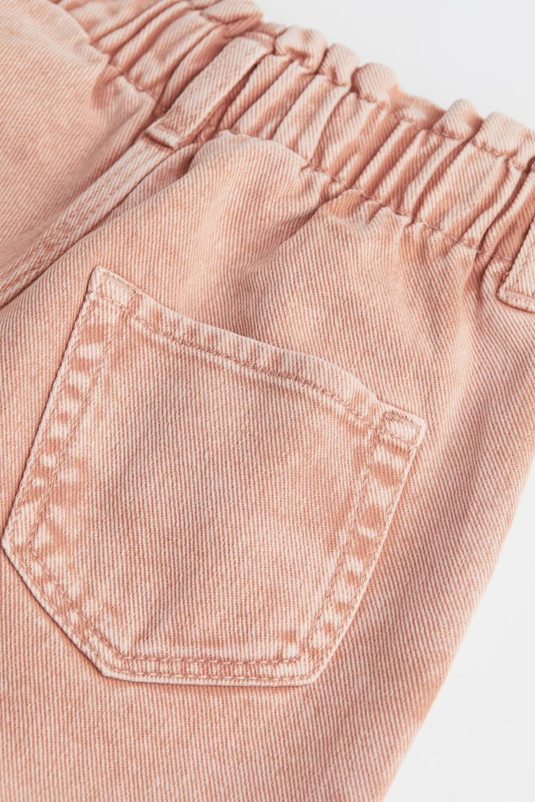Relaxed Fit Twill Paper-bag Shorts | H&M (US)