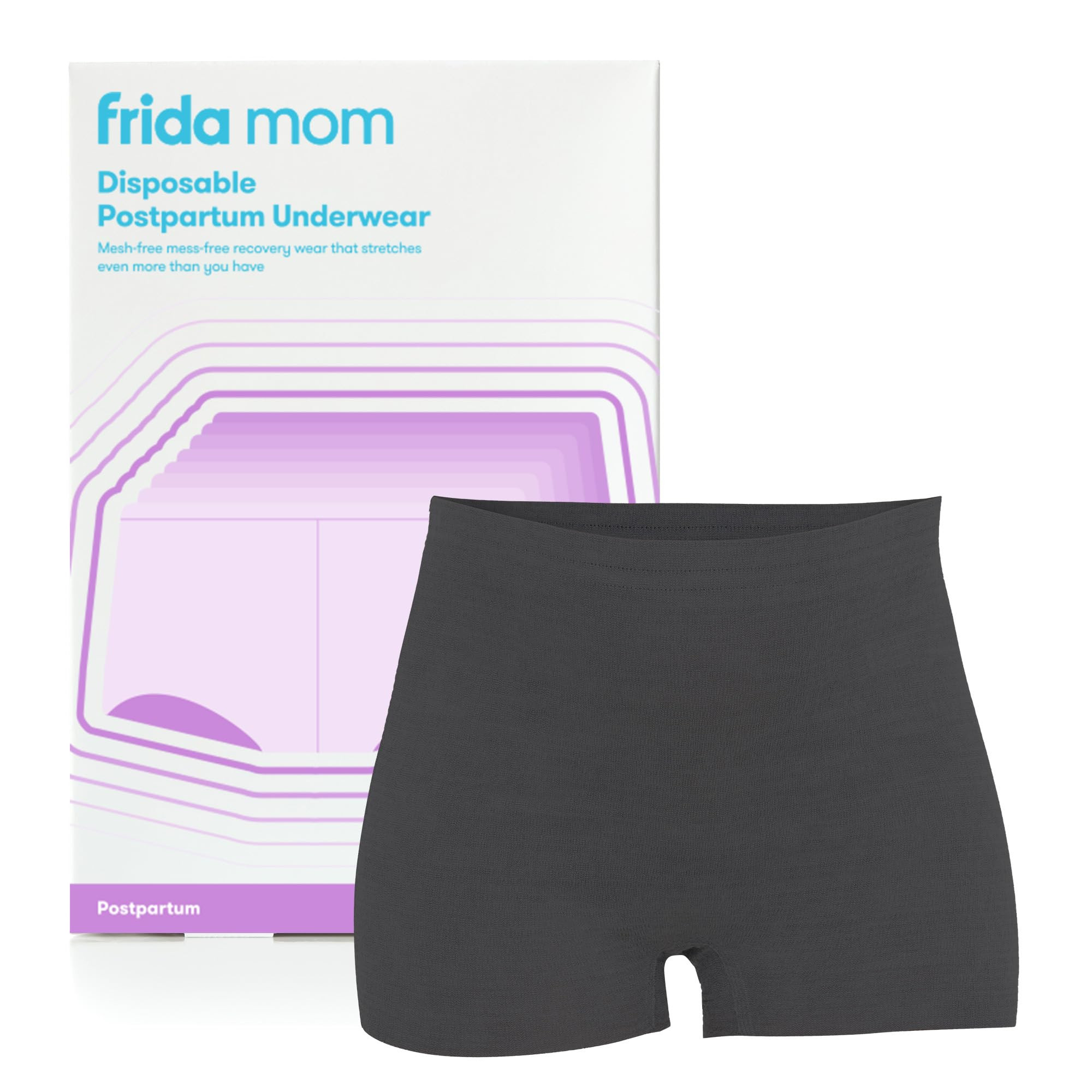 Frida Mom 8pc Postpartum Underwear, Disposable Boyshort Panties, Seamless, Stretch Support, New M... | Amazon (US)