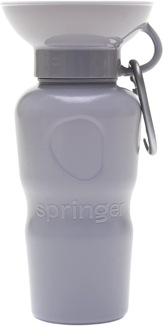 Springer Dog Travel Water Bottle | As Seen on Shark Tank | Patented, Leak-Proof, Portable Water B... | Amazon (US)
