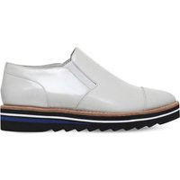 Alona patent-leather Oxford shoes | Selfridges