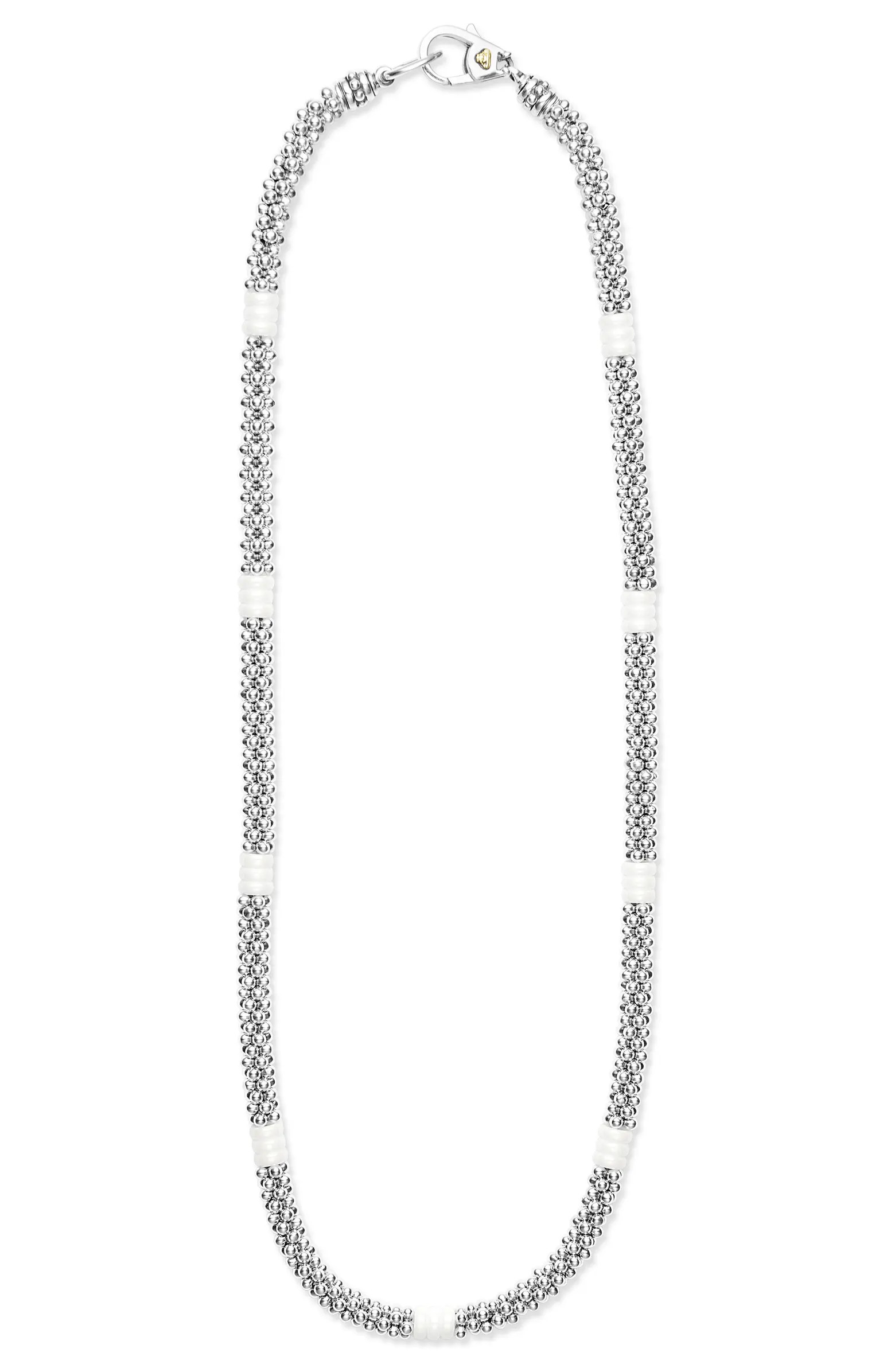 White Caviar Ceramic Collar Necklace | Nordstrom