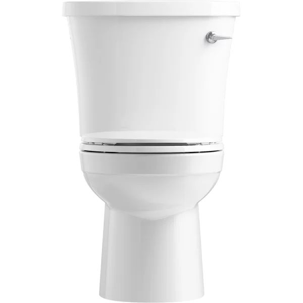 K-25087-SSTR-0 Kingston 1.28 GPF Water Efficient Elongated Two-Piece toilet (Seat Not Included) | Wayfair North America