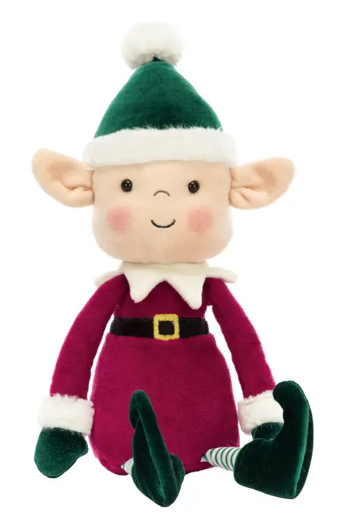 Jellycat Eldo Elf 12-Inch Plushie in Multi at Nordstrom | Nordstrom