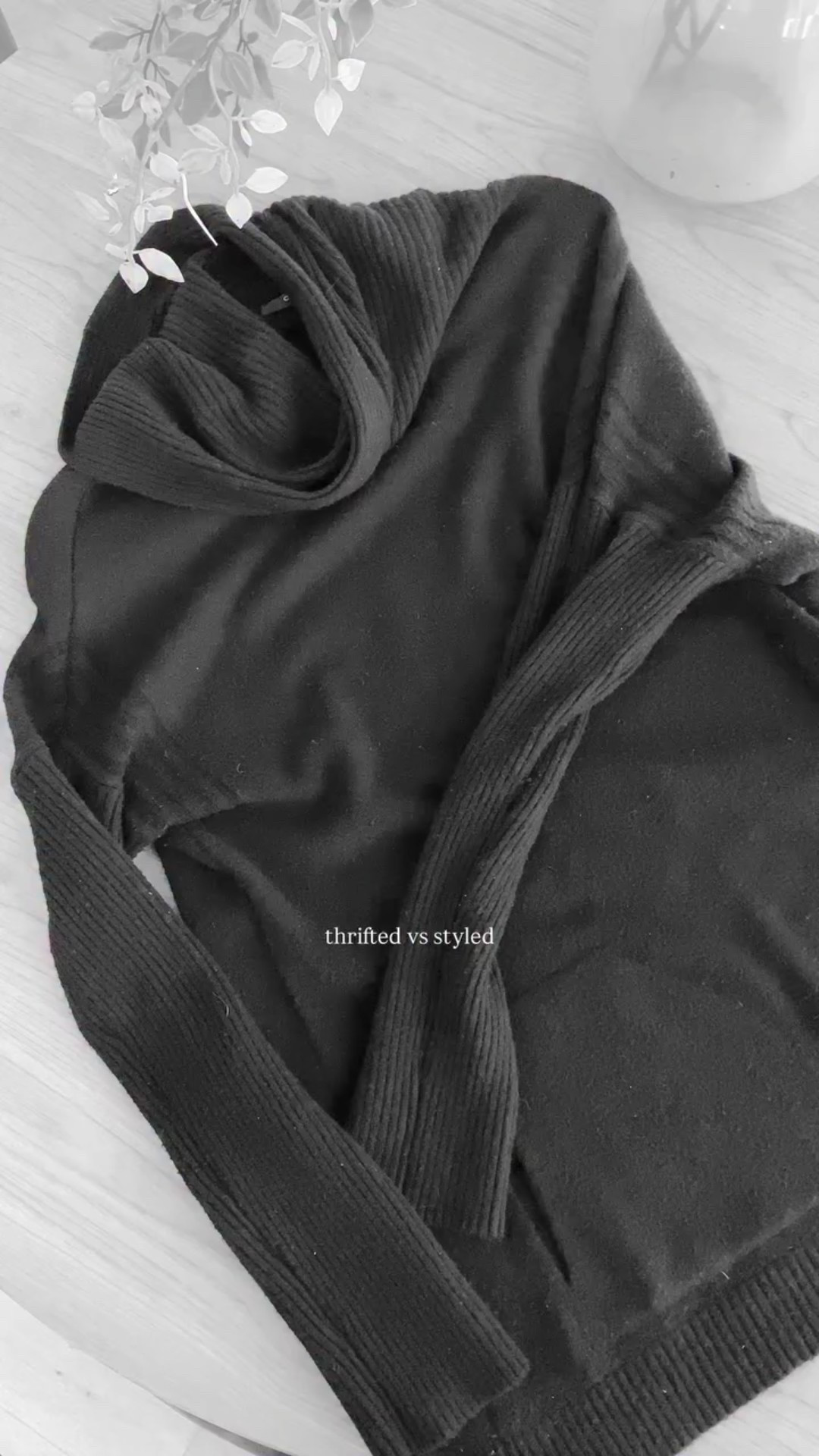help a girl out! slip skirt or shorts?! thinking this could be cute for a date night or girls dinner, yeah? 💞

i’ve been looking for a black oversized sweater and found this one for 6 whole dollars at goodwill this weekend! AND IT HAS POCKETS 🤯

i’m still having fun figuring out my style because the last time I overhauled my wardrobe was before I had babies and skinny jeans were still a thing 🤣 does that show my age?

#ThriftedFinds #StyledOutfits #OOTD #StyleInProgress #EverydayStyle #OutfitInspo #CasualChic #OOTDReel #StyleJourney #ThriftVsStyled #FashionReel #RealOutfits #MomOutfits

Motherhood | 2 under 2 | Mom Style