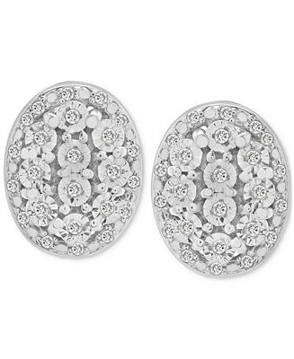 Bonus Offer: Diamond Oval Halo Cluster Earrings with any $25 purchase! (Orig. $200 Value) Availab... | Macy's