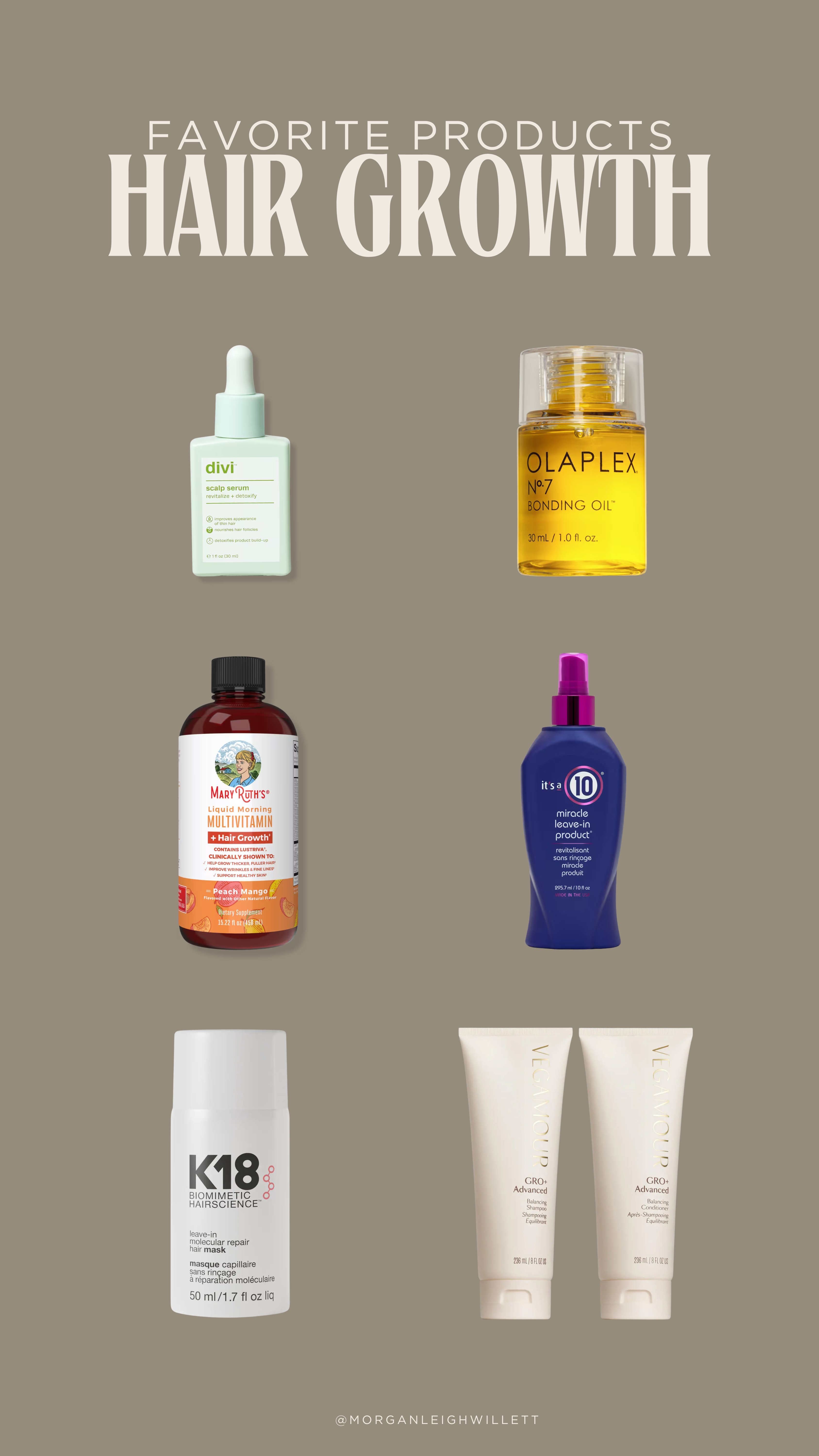 This one's for my fellow recovering blonde blindness babes 💇🏼‍♀️ I asked my audience their suggestions for the BEST hair growth products and these were the top responses! Can confirm.. Mary Ruth’s hair growth vitamin is amazing. 
 

#LTKU #LTKBeauty #LTKselfcare