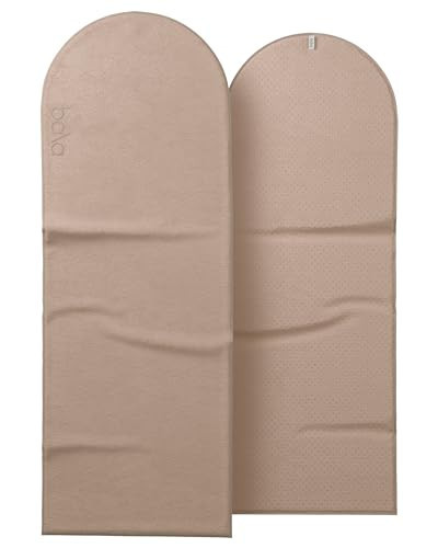 Bala Play Mat Towel, Sand - Non-Slip Absorbent Gym Towels Designed for Sweat, Hot Yoga, Pilates & Core Training Workouts - Fitness & Exercise Gear Essentials for Working Out - Men & Women | Amazon (US)