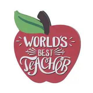 3" Best Teacher Apple Paper Gift Tags, 10ct. by B2C™ | Michaels | Michaels Stores