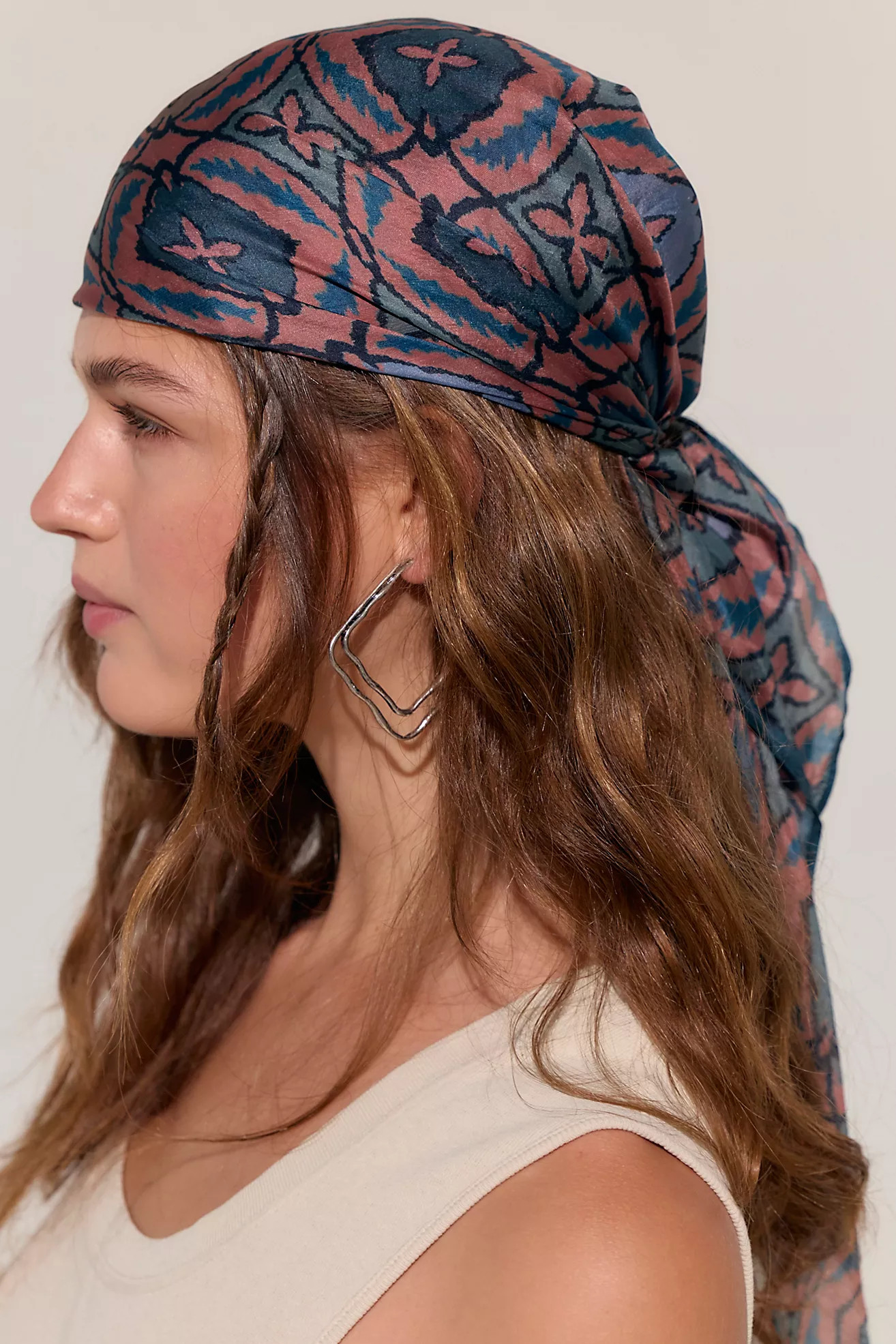 So Silk Printed Bandana | Free People (Global - UK&FR Excluded)
