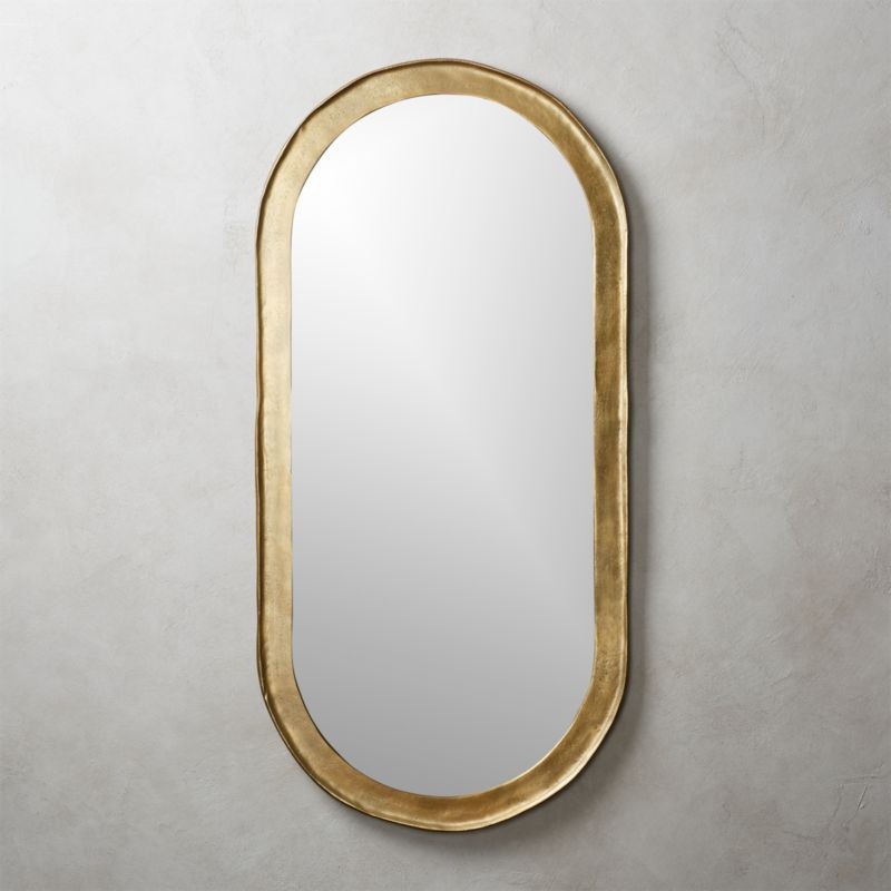 Abel Oval Mirror + Reviews | CB2 | CB2