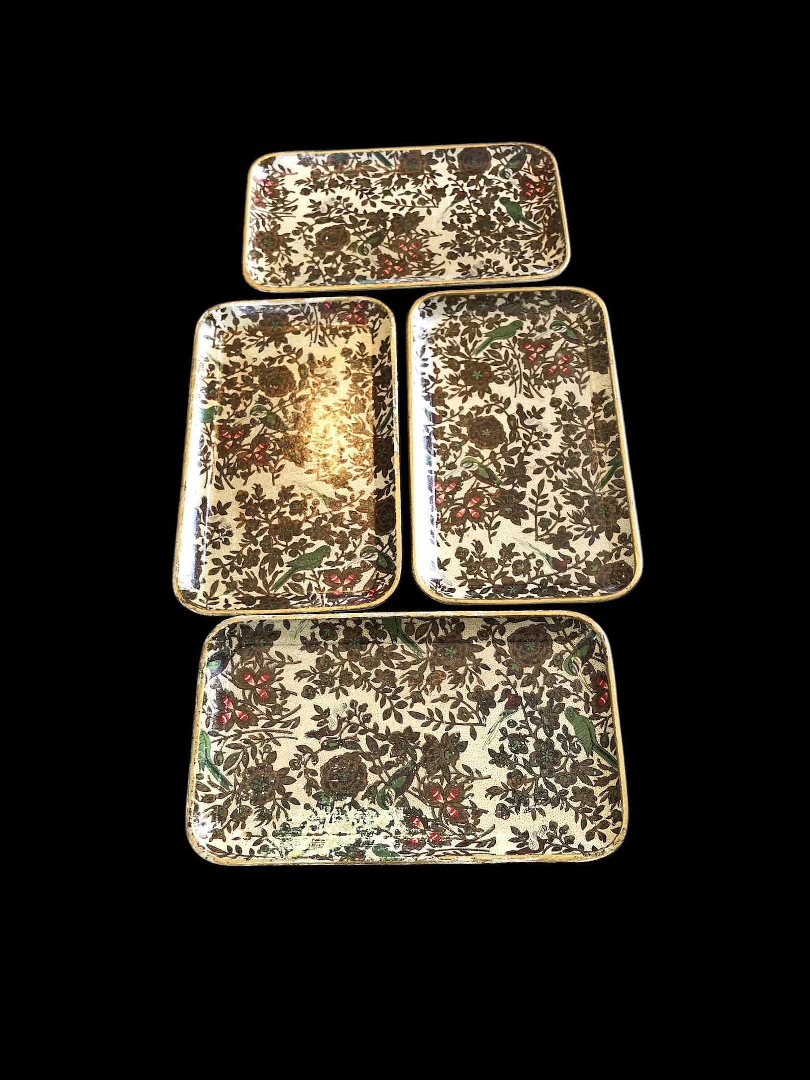 Vintage Viking Import Mini Trays set of 4 Made in Japan | Etsy (Global)