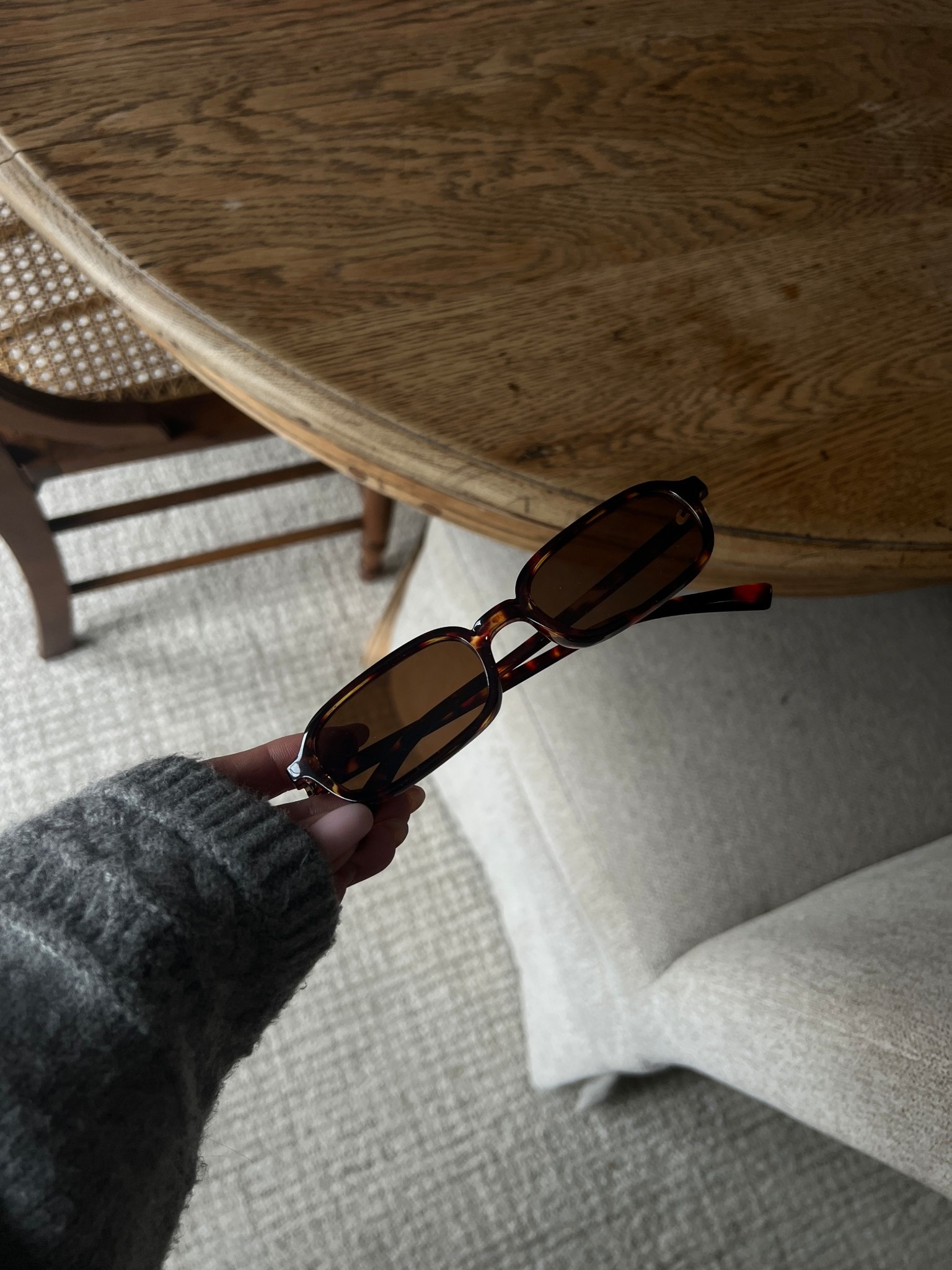 $7 cute sunnies from Amazon! Loved the shape and they gave me that 90s feel 

#LTKSaleAlert #LTKSeasonal #LTKBeauty