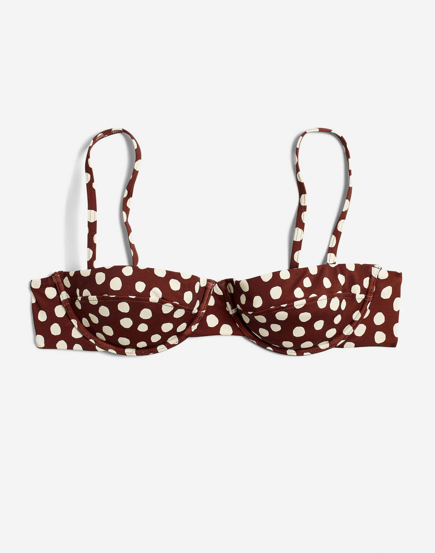 Zulu & Zephyr Currant Spot Bikini Top | Madewell